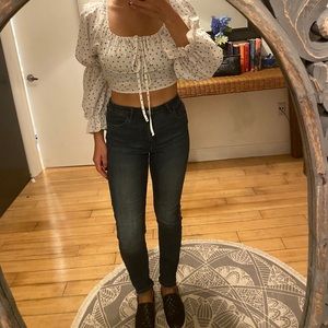 H&M high-waisted skinny jeans